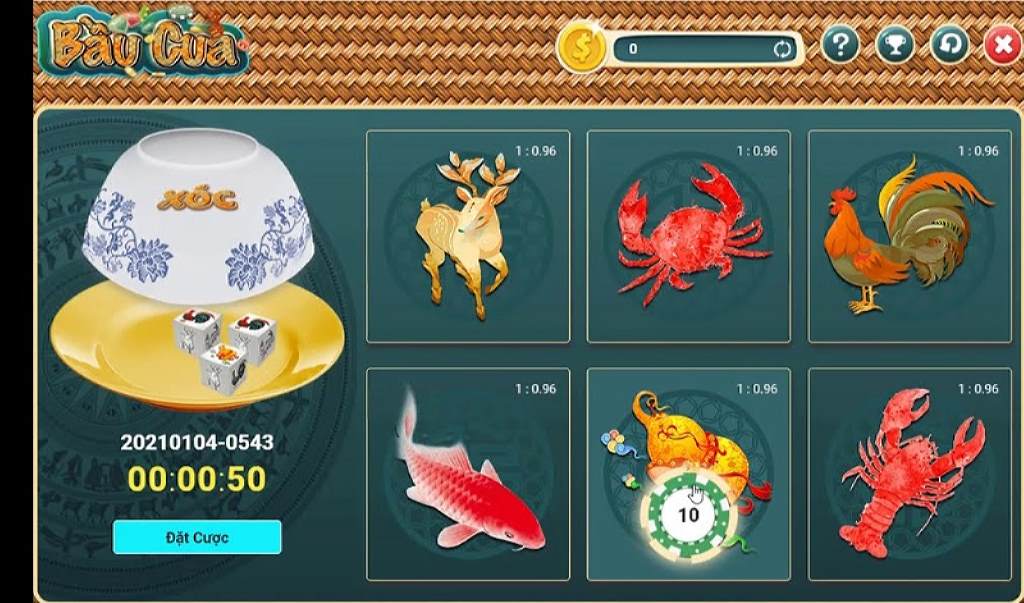 Luật chơi bầu cua dễ hiểu